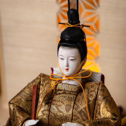 橙香　touka｜26雛人形ケース飾り