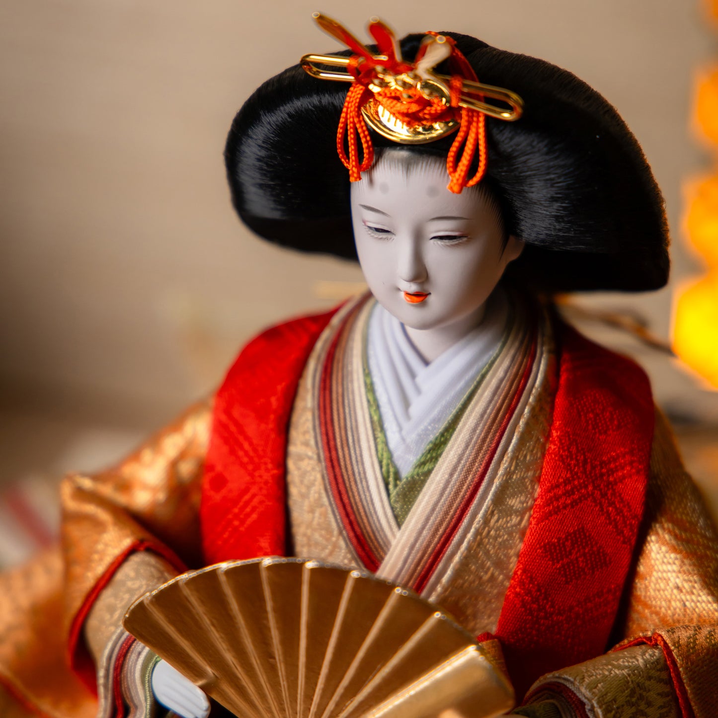 橙香　touka｜26雛人形ケース飾り