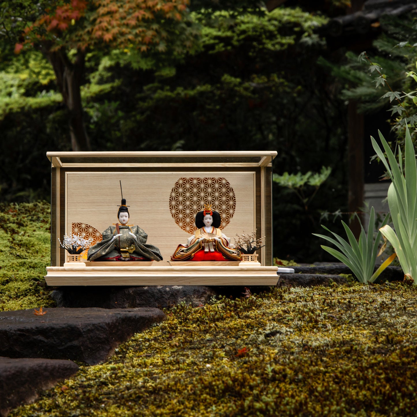 若菜　wakana｜26雛人形ケース飾り