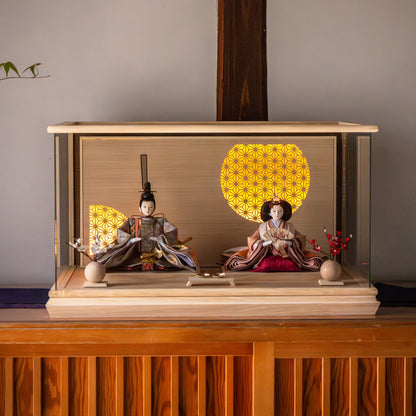 宵花　yoika｜26雛人形ケース飾り