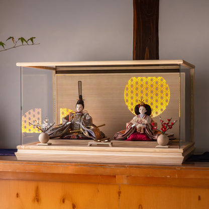 宵花　yoika｜26雛人形ケース飾り