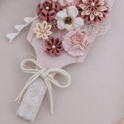 émilie エミリア ホワイトチュール｜26正月飾り　羽子板