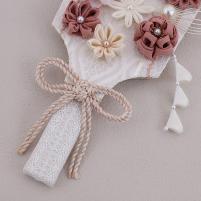 émilie エミリア ベビーピンク｜26正月飾り　羽子板