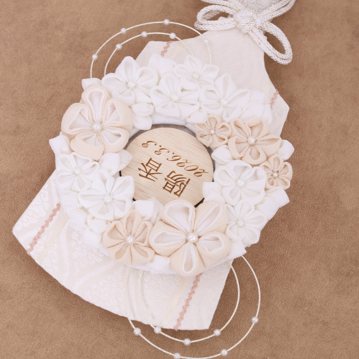 claire クララ ベビーピンク｜26正月飾り　羽子板