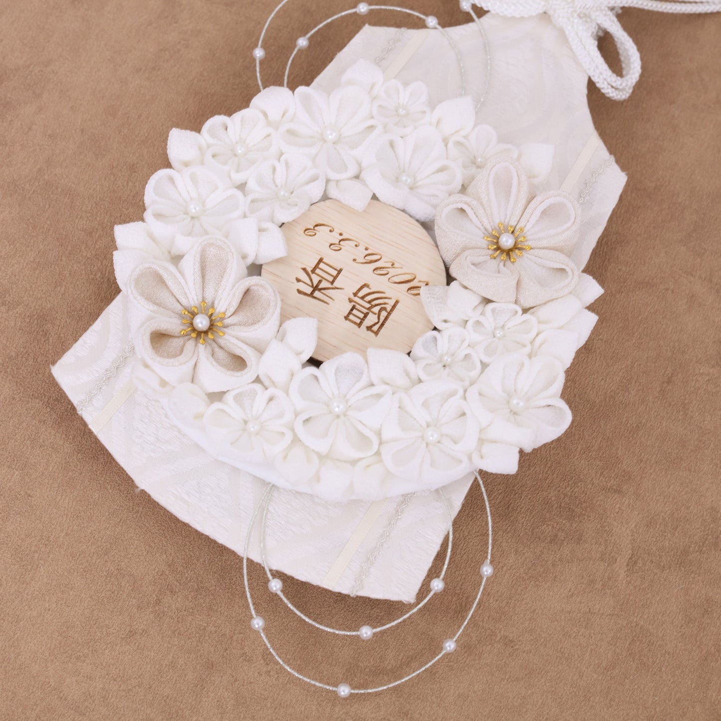 claire クララ ベビーベージュ｜26正月飾り　羽子板