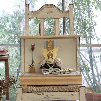 甲冑師「京都武久」作品　朔 saku | 26祈兜 ケース飾り