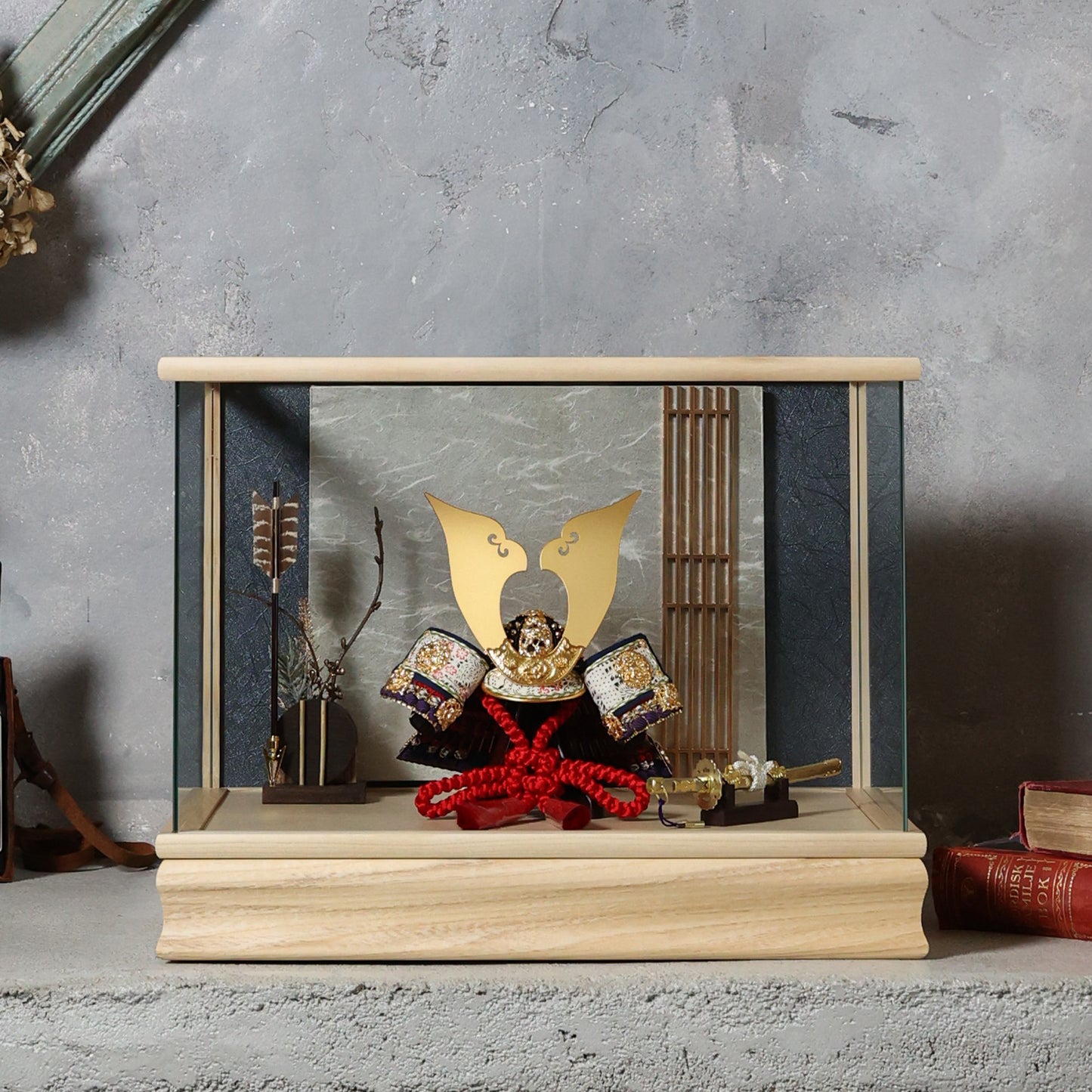 甲冑師「京都武久」作品　仁 jin | 26祈兜 ケース飾り