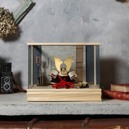 甲冑師「京都武久」作品　仁 jin | 26祈兜 ケース飾り