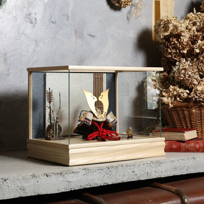 甲冑師「京都武久」作品　仁 jin | 26祈兜 ケース飾り