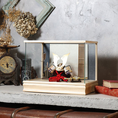 甲冑師「京都武久」作品　仁 jin | 26祈兜 ケース飾り