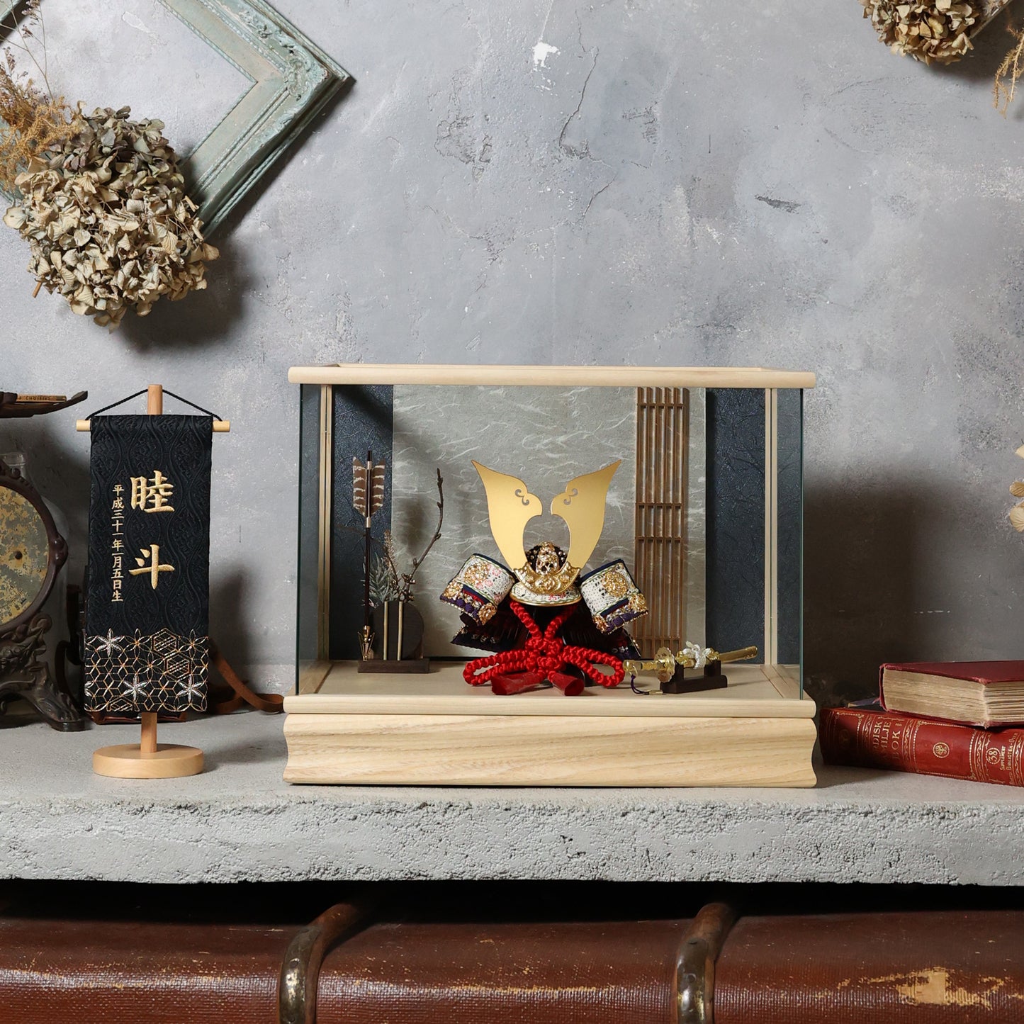 甲冑師「京都武久」作品　仁 jin | 26祈兜 ケース飾り