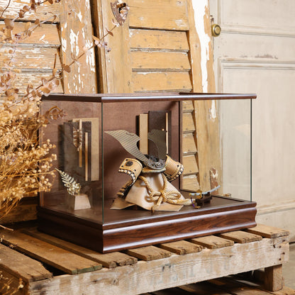 甲冑師「翠鳳」作品　日向 hinata | 26祈兜 ケース飾り