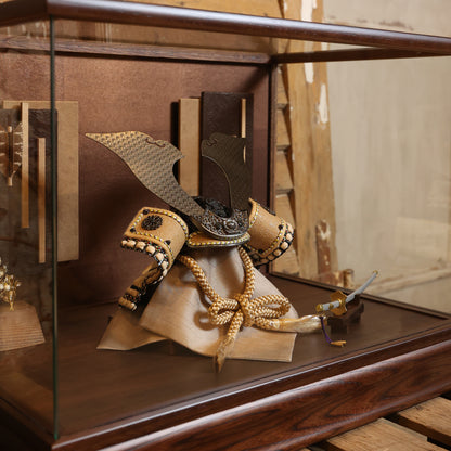 甲冑師「翠鳳」作品　日向 hinata | 26祈兜 ケース飾り