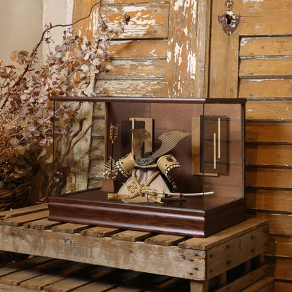 甲冑師「翠鳳」作品　日向 hinata | 26祈兜 ケース飾り