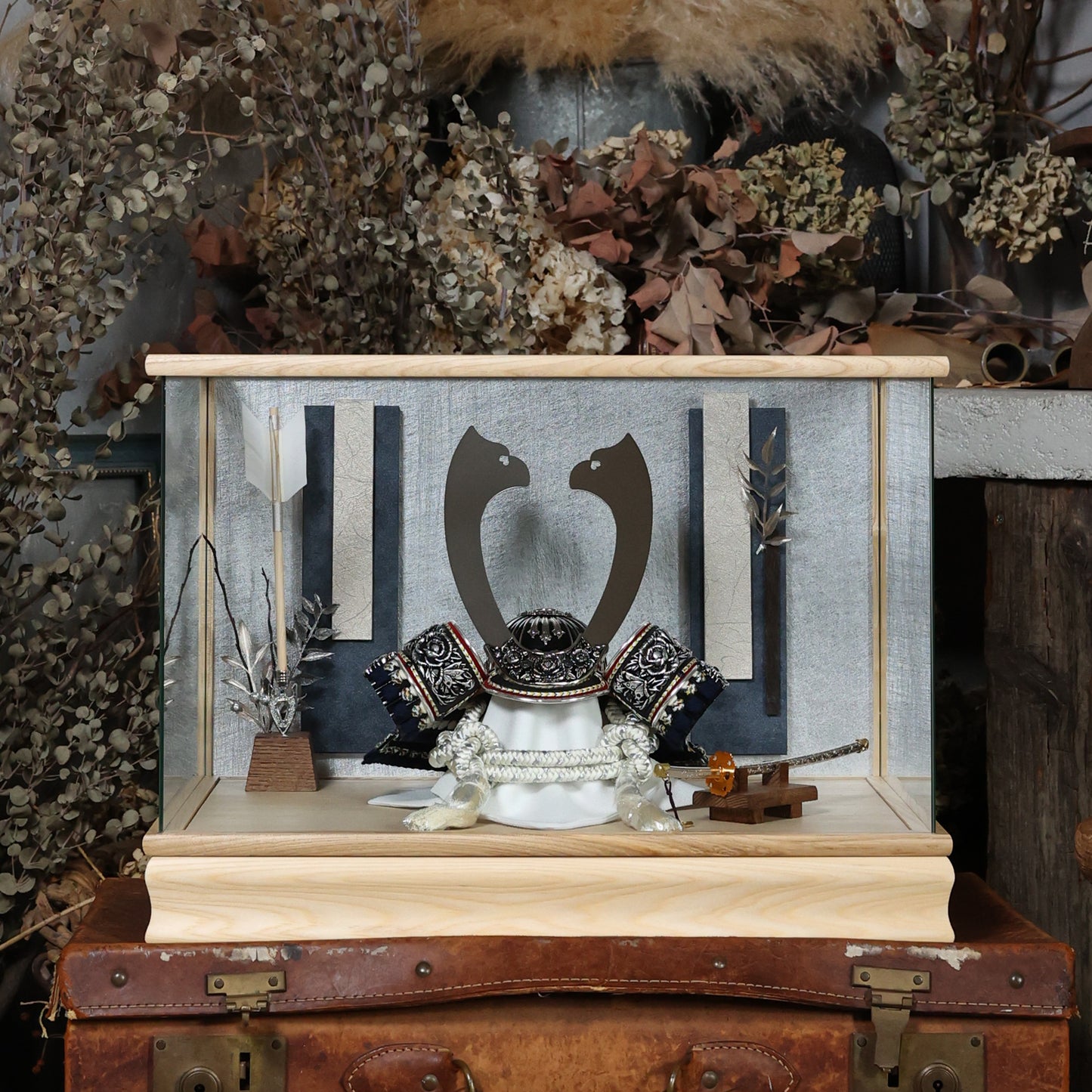 甲冑師「翠鳳」作品　凱里 kairi | 26祈兜 ケース飾り