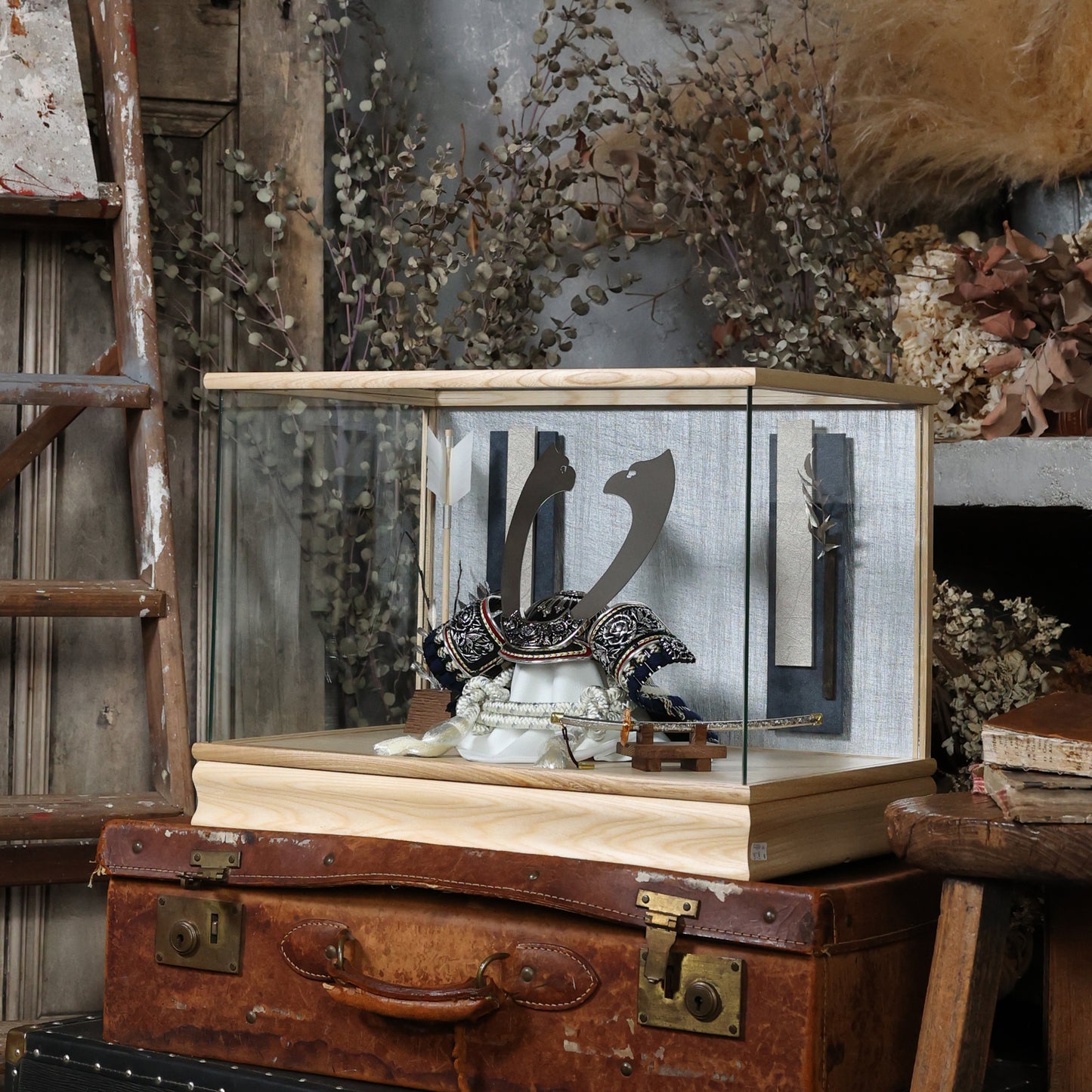 甲冑師「翠鳳」作品　凱里 kairi | 26祈兜 ケース飾り