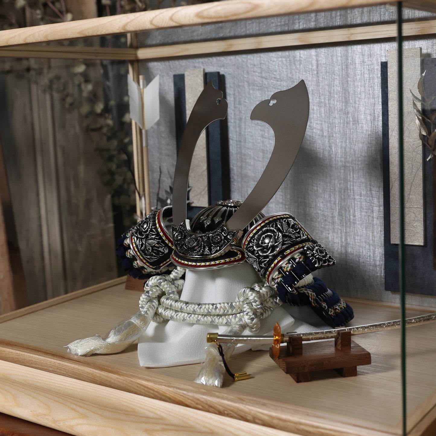 甲冑師「翠鳳」作品　凱里 kairi | 26祈兜 ケース飾り