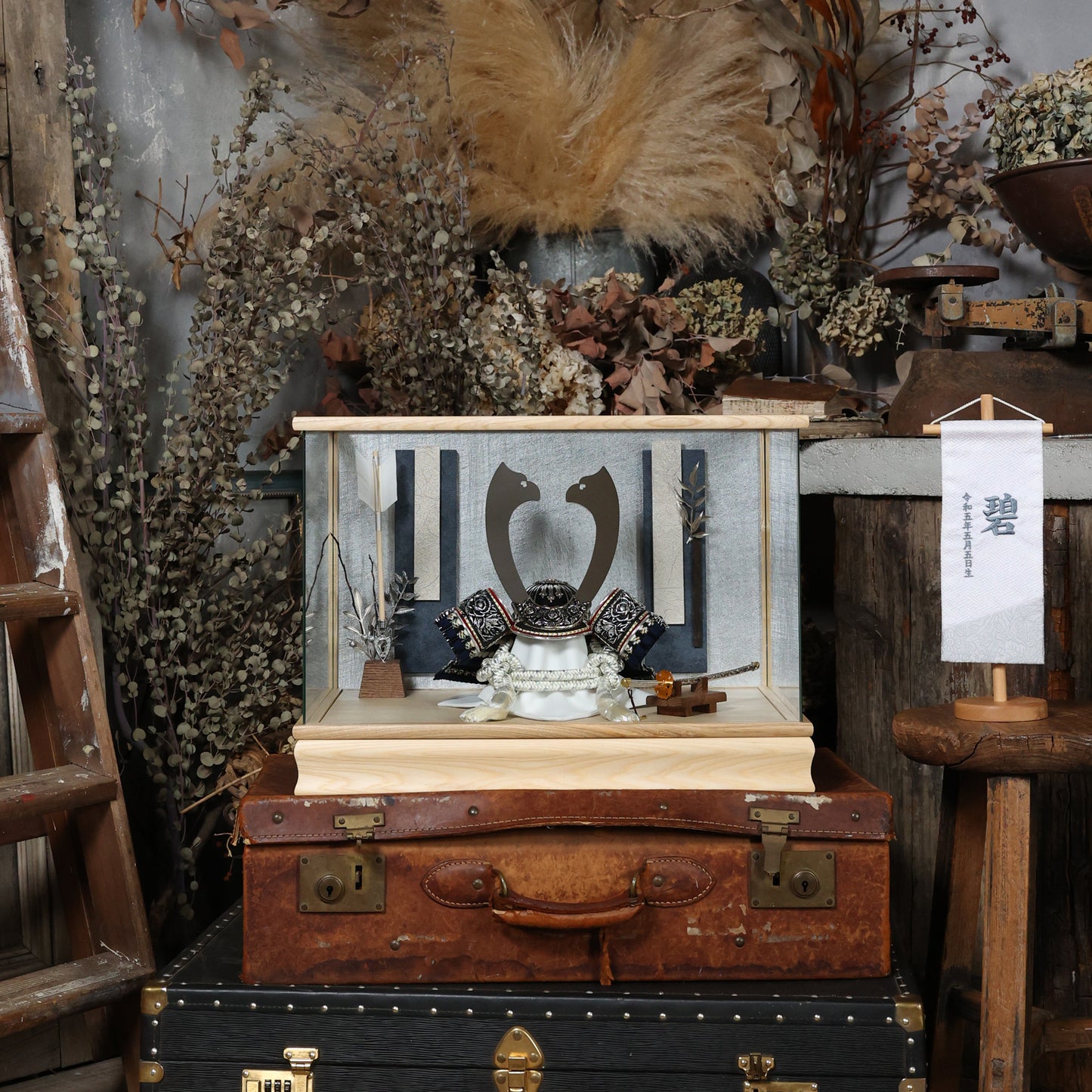 甲冑師「翠鳳」作品　凱里 kairi | 26祈兜 ケース飾り