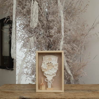 claire クララ ベビーピンク｜26正月飾り　羽子板