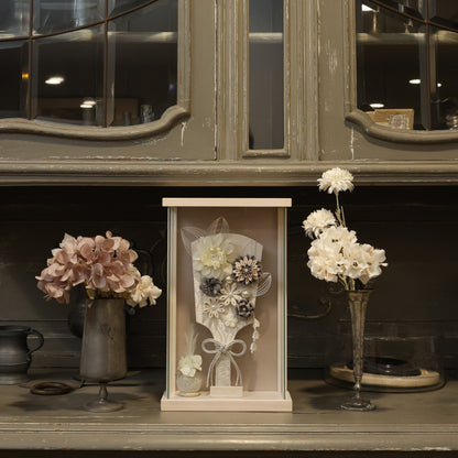 elsa エルサ ホワイトシルバー｜26正月飾り　羽子板