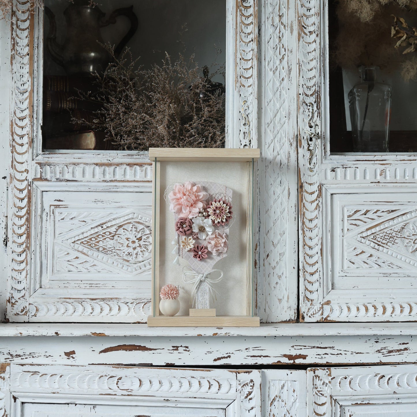 émilie エミリア ホワイトチュール｜26正月飾り　羽子板