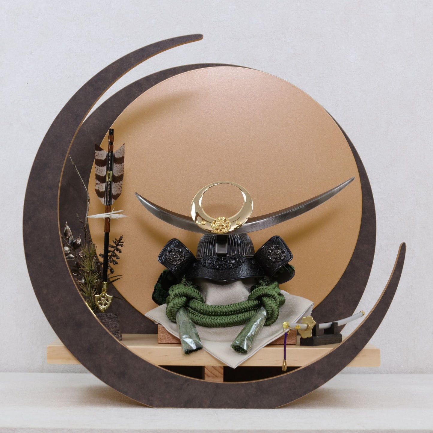 翠斗 suito｜26祈兜 三日月(大)飾り