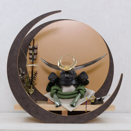 翠斗 suito｜26祈兜 三日月(大)飾り