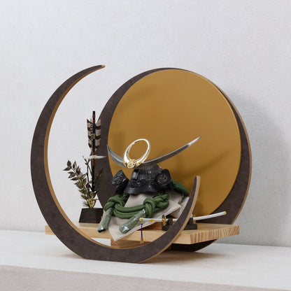 翠斗 suito｜26祈兜 三日月(大)飾り