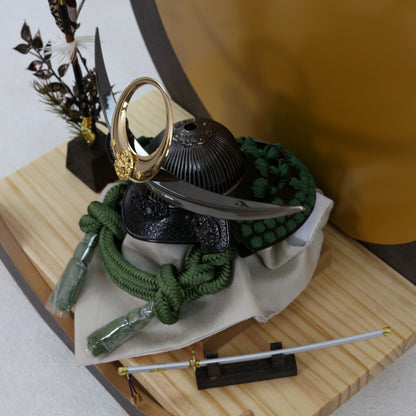 翠斗 suito｜26祈兜 三日月(大)飾り