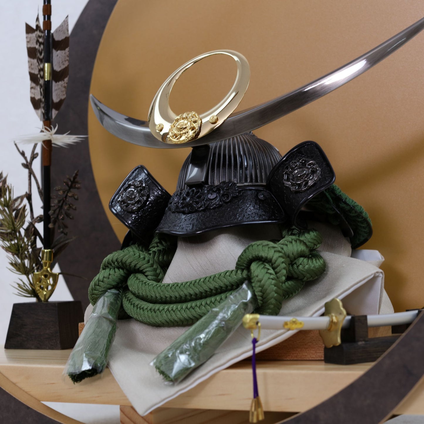 翠斗 suito｜26祈兜 三日月(大)飾り