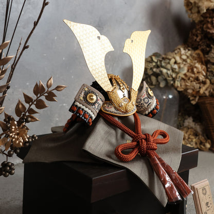 甲冑師「雄山」オリジナル　焔 homura｜26祈兜 櫃飾り