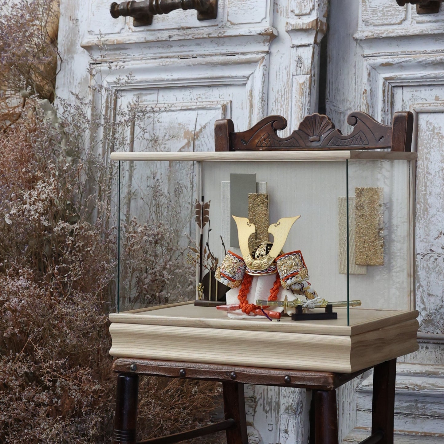 甲冑師「平安武久」作品　絢都 ayato | 26祈兜 ケース飾り