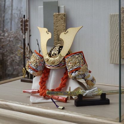 甲冑師「平安武久」作品　絢都 ayato | 26祈兜 ケース飾り