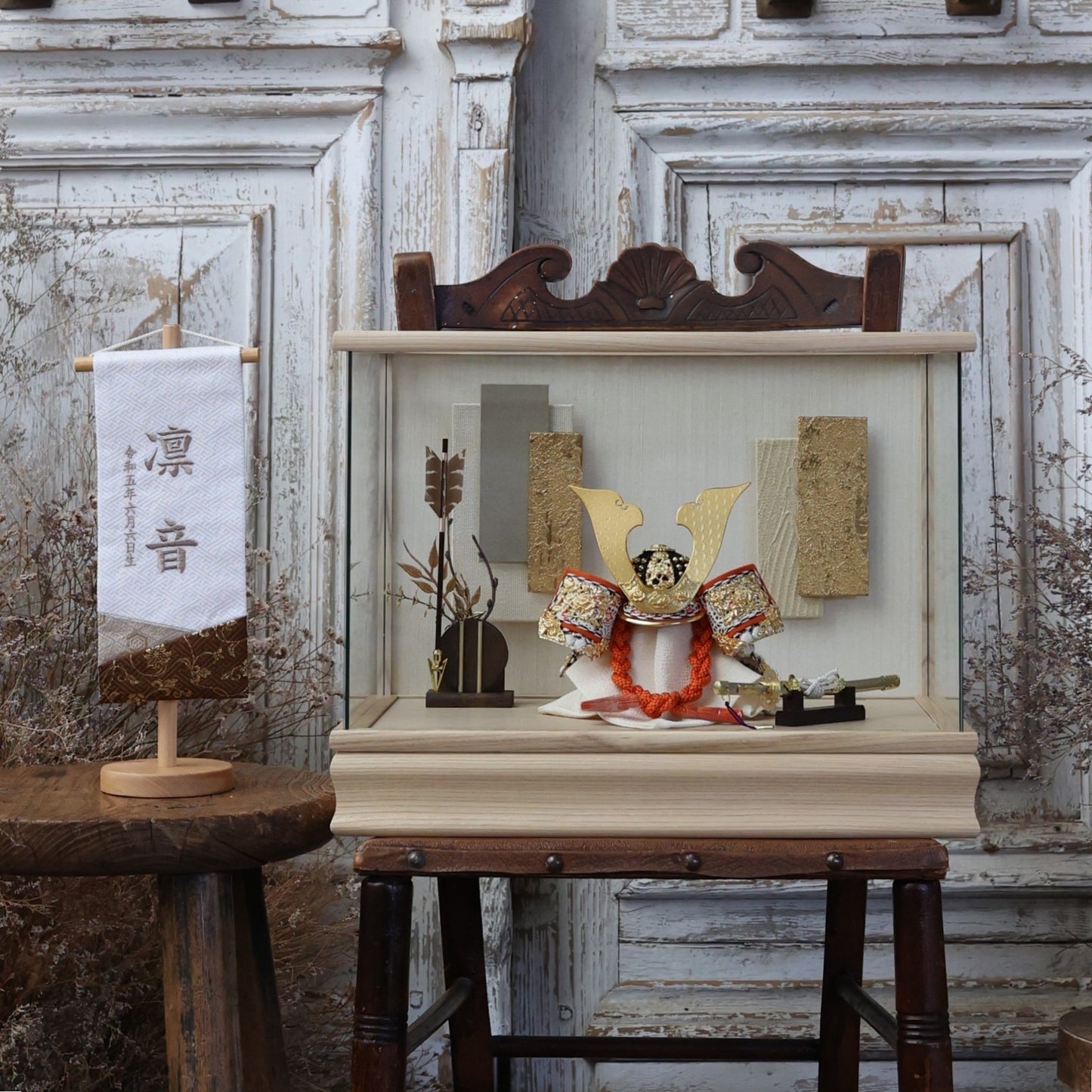 甲冑師「平安武久」作品　絢都 ayato | 26祈兜 ケース飾り