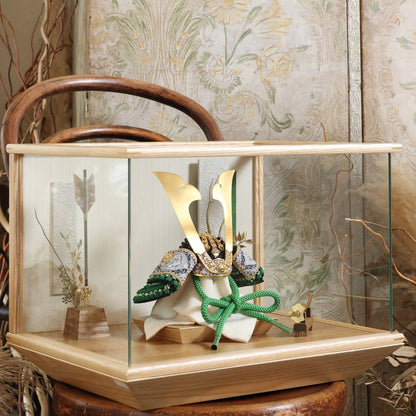 甲冑師「加藤良」作品　樹 itsuki | 26祈兜 ケース飾り