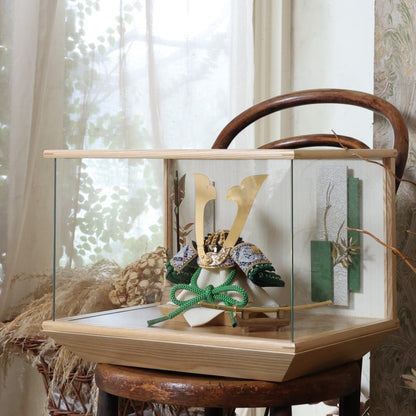 甲冑師「加藤良」作品　樹 itsuki | 26祈兜 ケース飾り