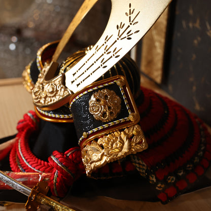 甲冑師「翠鳳」作品　魁斗 kaito | 26祈兜 ケース飾り