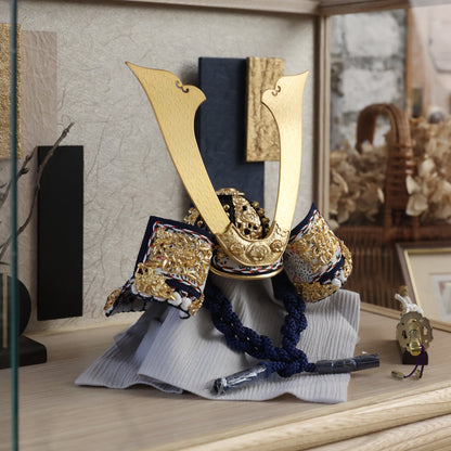 甲冑師「平安武久」作品　晃牙 kouga | 26祈兜 ケース飾り