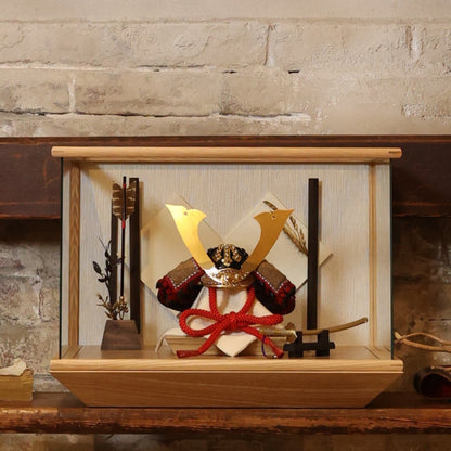 甲冑師「加藤良」作品　樏 rui | 26祈兜 ケース飾り