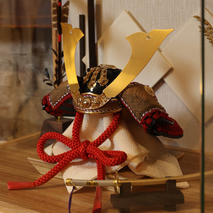 甲冑師「加藤良」作品　樏 rui | 26祈兜 ケース飾り