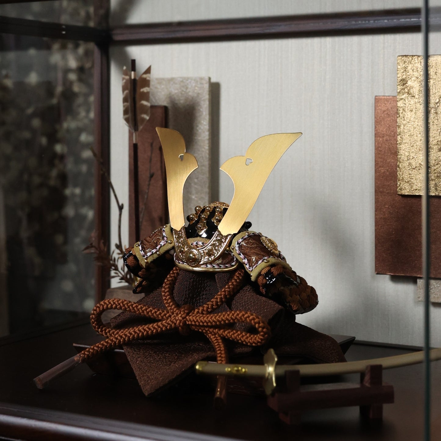 甲冑師「加藤良」作品　壮 sou | 26祈兜 ケース飾り