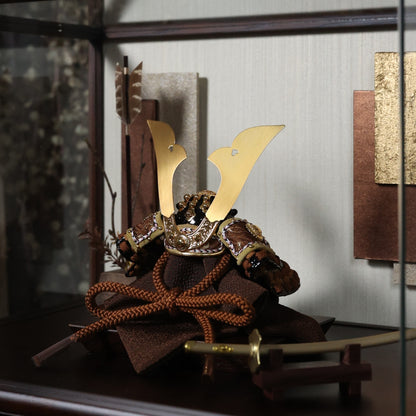 甲冑師「加藤良」作品　壮 sou | 26祈兜 ケース飾り