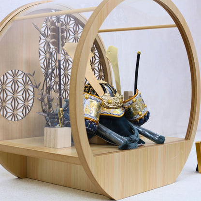 藍　ran　｜26祈兜　アクリルケース飾り