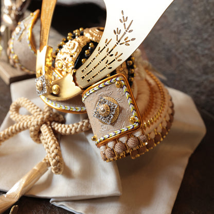 甲冑師「翠鳳」作品  豪 gou｜26祈兜 菱形飾り