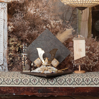 甲冑師「翠鳳」作品  豪 gou｜26祈兜 菱形飾り