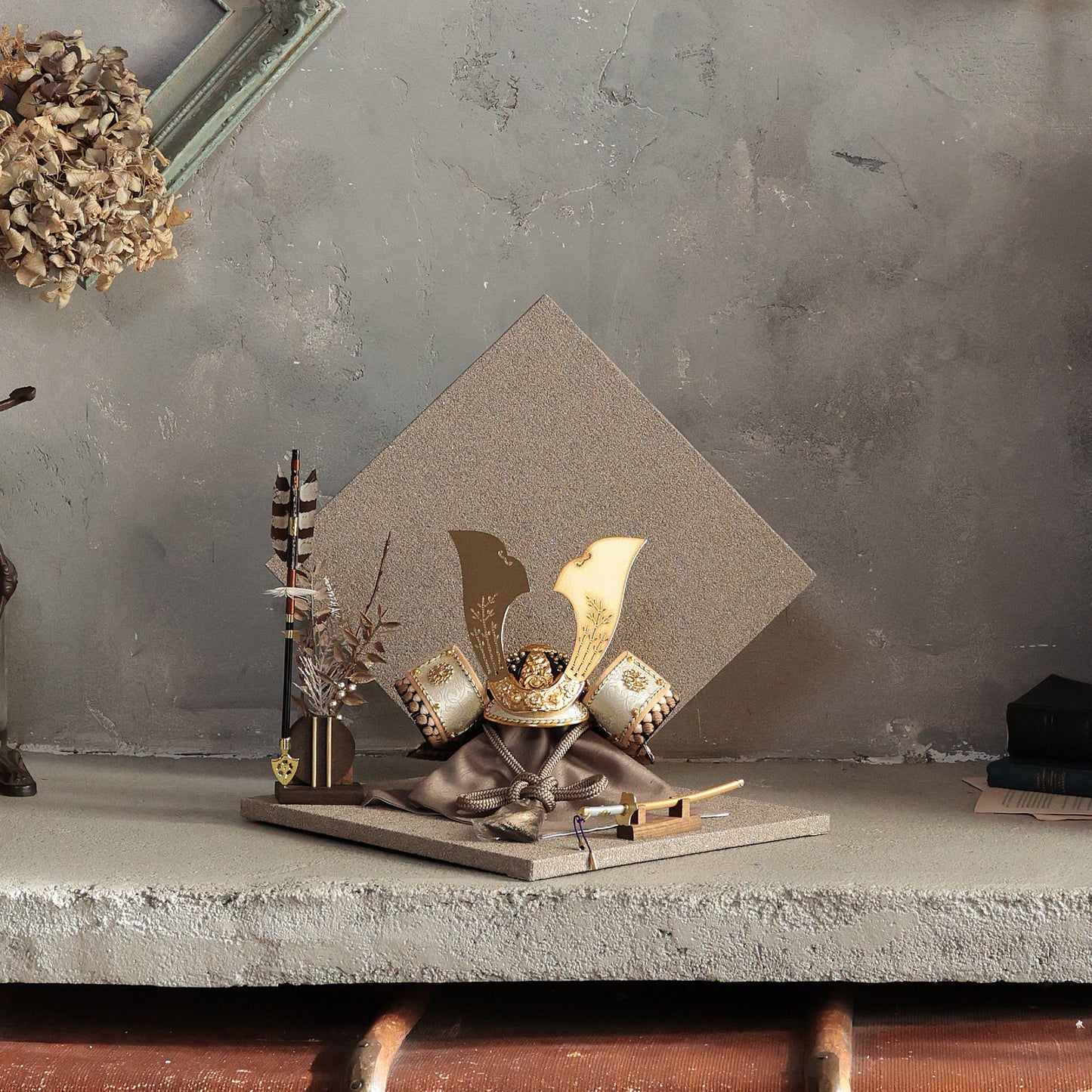 甲冑師「翠鳳」作品  悠真 yu-ma｜26祈兜 菱形飾り