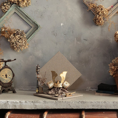 甲冑師「翠鳳」作品  悠真 yu-ma｜26祈兜 菱形飾り