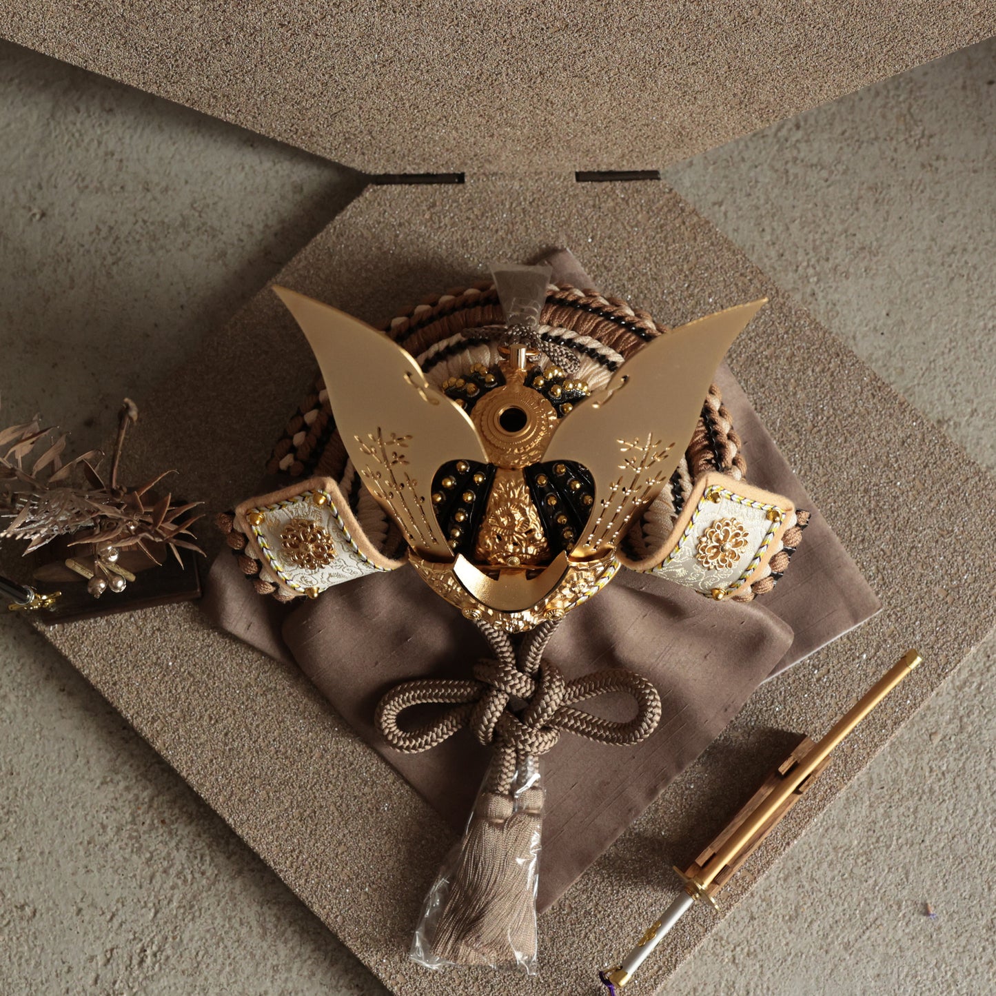 甲冑師「翠鳳」作品  悠真 yu-ma｜26祈兜 菱形飾り