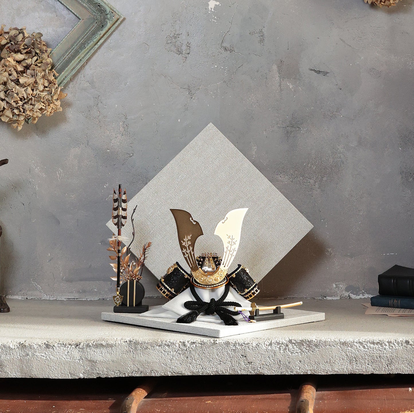 甲冑師「翠鳳」作品  烝 jyou｜26祈兜 菱形飾り