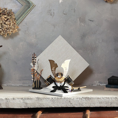 甲冑師「翠鳳」作品  烝 jyou｜26祈兜 菱形飾り